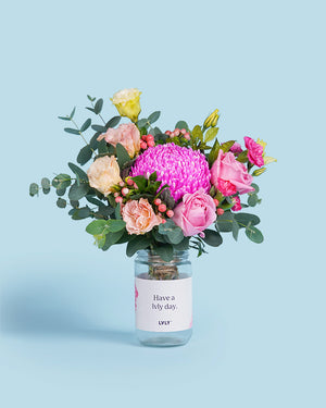 Disbud Bloom Flower Jar