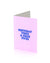 'Birthday Vibes & High Fives' greeting card