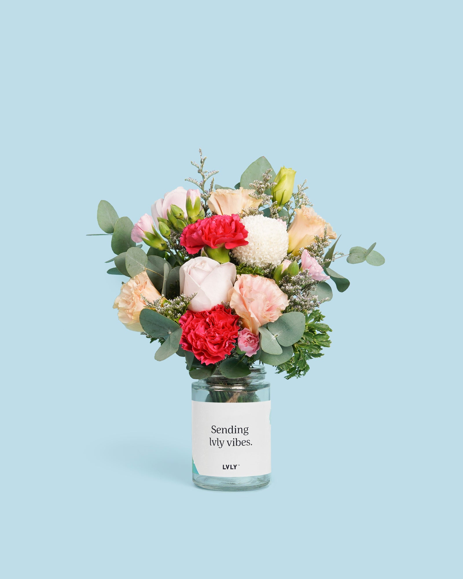 Pretty Pastels Flower Jar (MD)