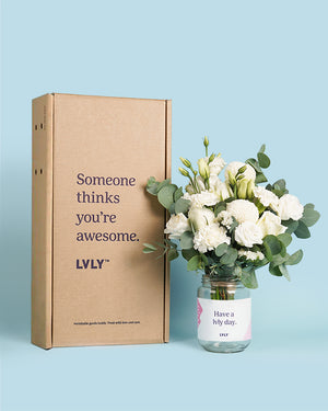 Wonderfully White Flower Jars